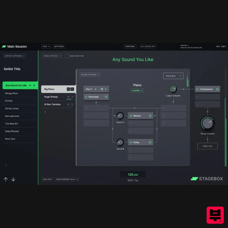 Tracktion StageBox - Utility
