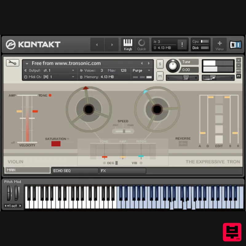 Tronsonic Expressive Tron - Kontakt Instrument