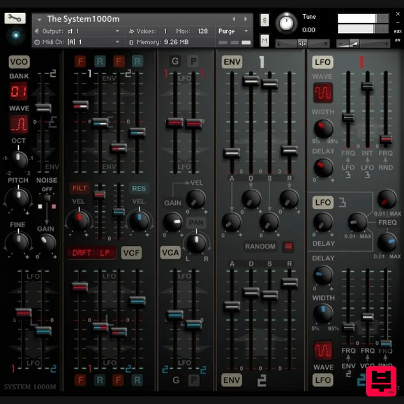 Tronsonic The System 1000M - Kontakt Instrument