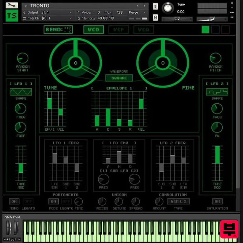 Tronsonic Tronto Trilogy - Kontakt Instrument