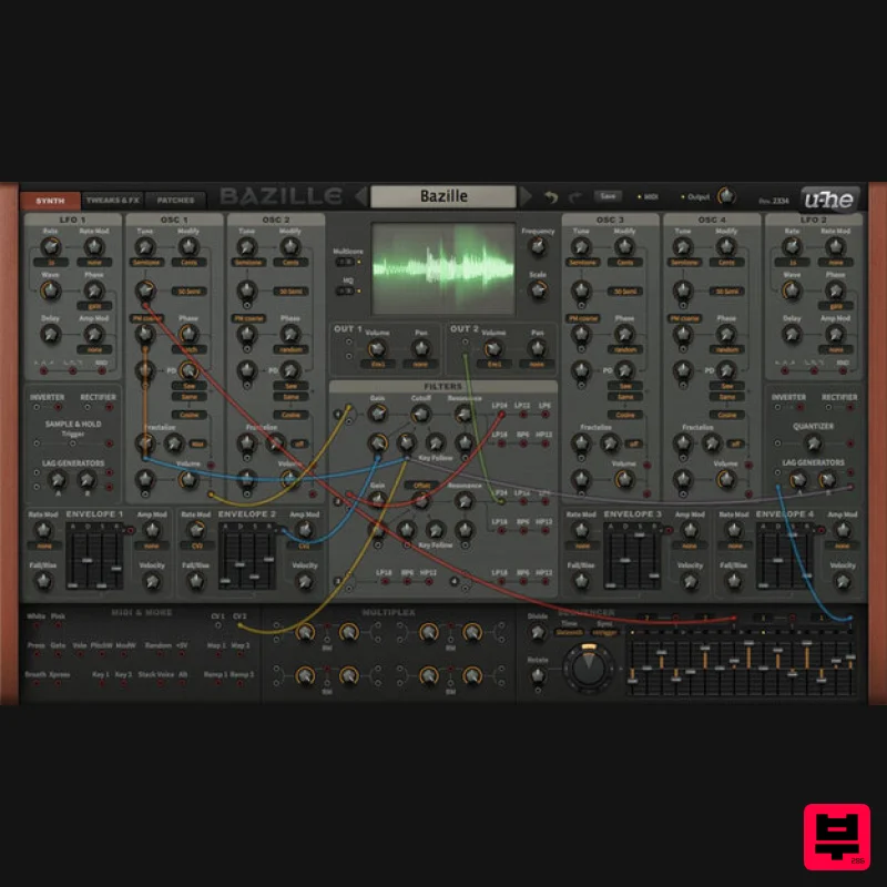 u-he Bazille - Synth