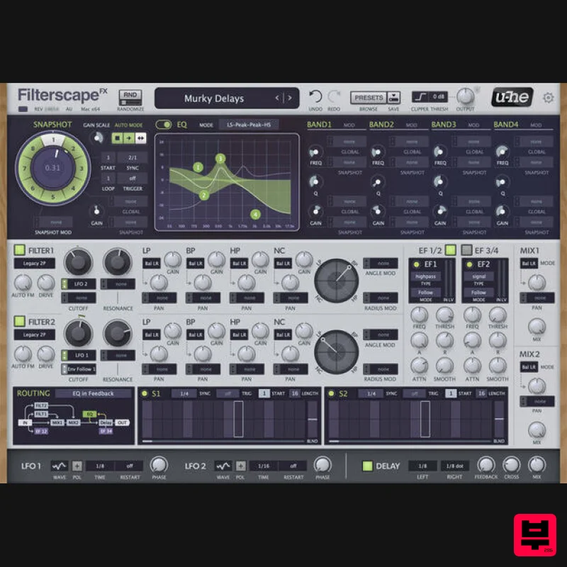 u-he Filterscape - Filter