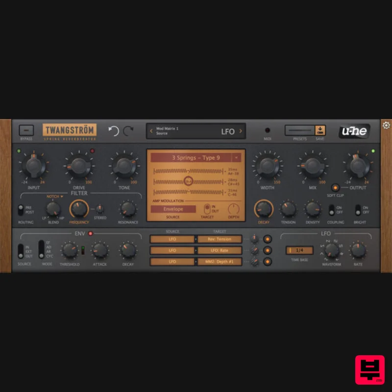 u-he Twangström - Reverb