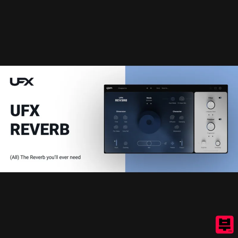 UJAM UFX REVERB Version 2 - Reverb