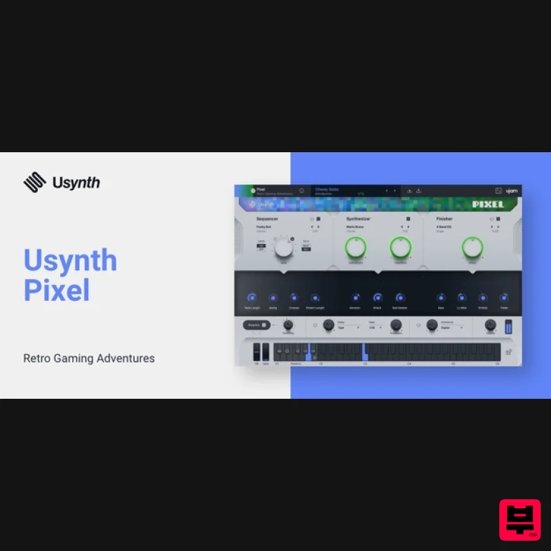 UJAM Usynth PIXEL - Synth