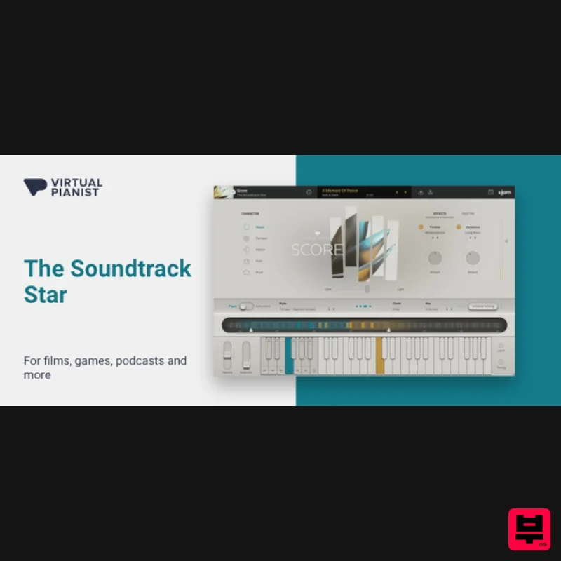 UJAM Virtual Pianist SCORE - Virtual Instruments
