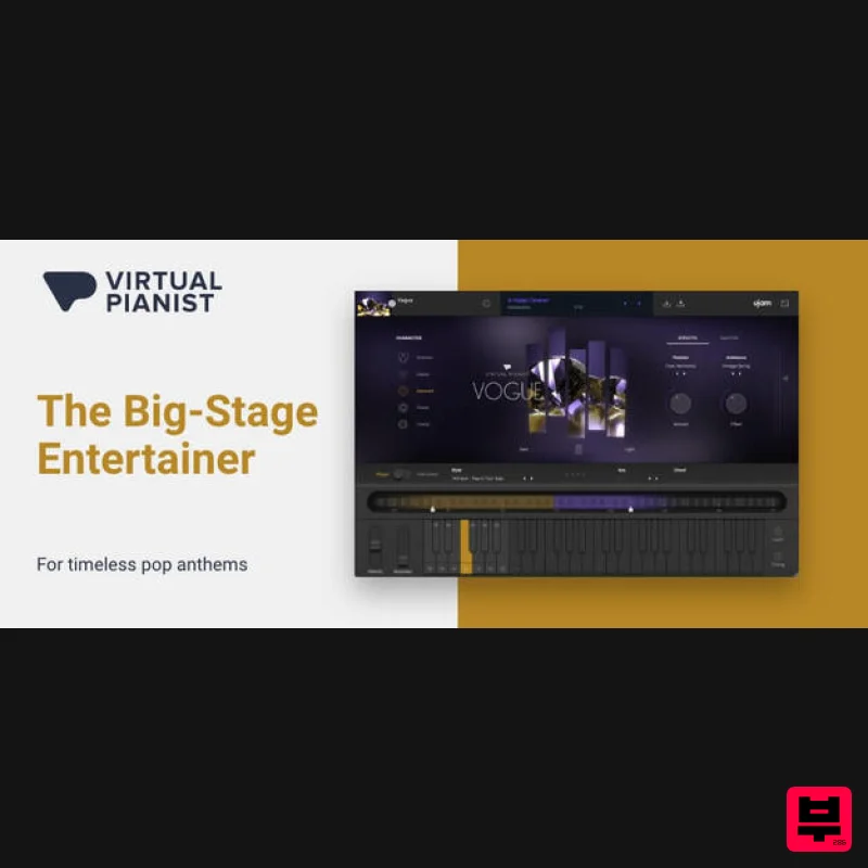 UJAM Virtual Pianist VOGUE - Professional Music Instrument Photo