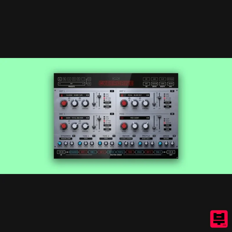 United Plugins Cyberdrive - Distortion