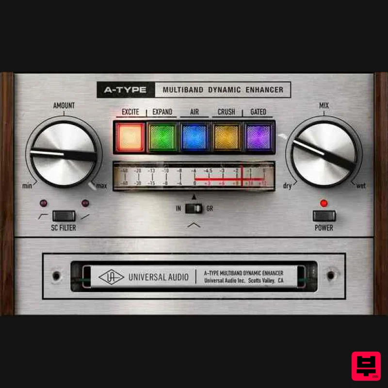 Universal Audio A-Type Multiband Dynamic Enhancer - Enhancer