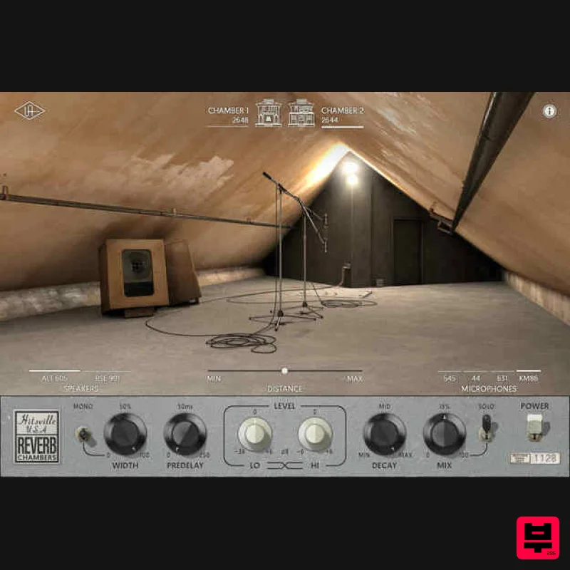 Universal Audio Hitsville Reverb Chambers - Reverb