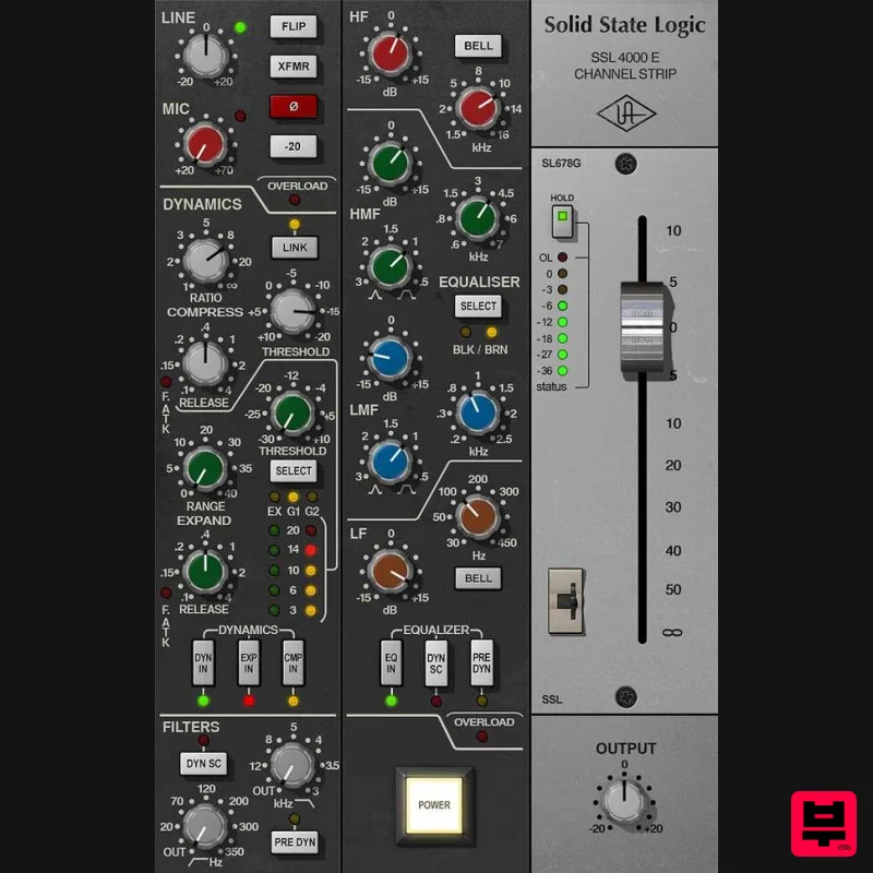 Universal Audio SSL 4000 E Channel Strip - Channel Strip