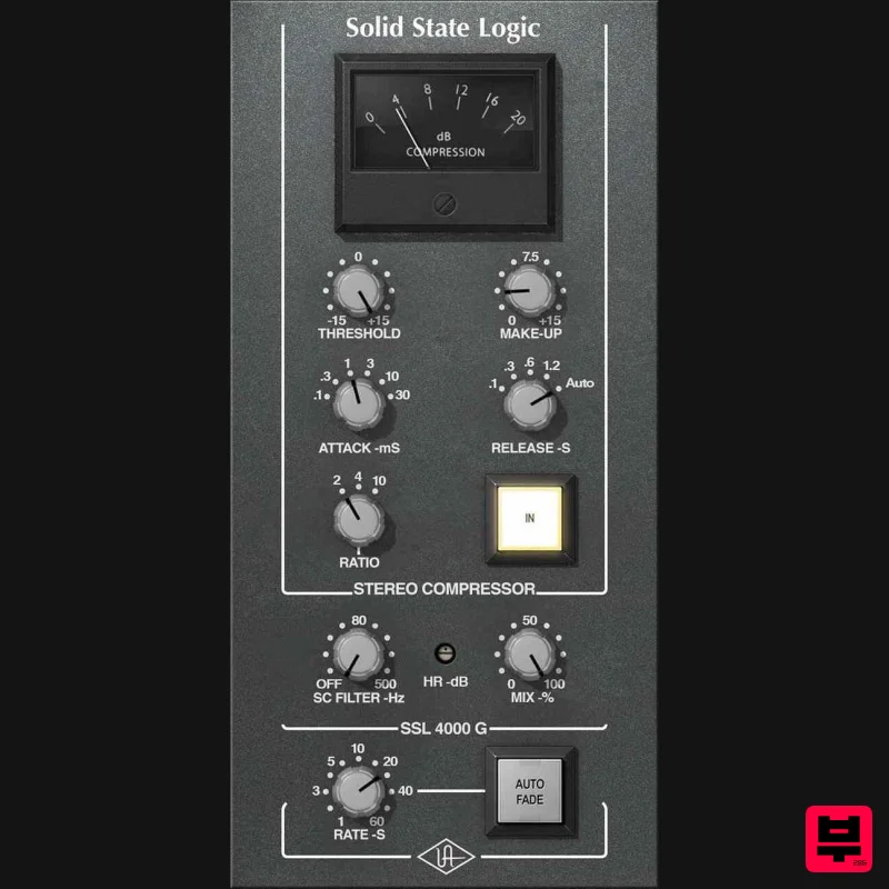Universal Audio SSL 4000 G Bus Compressor - Channel Strip