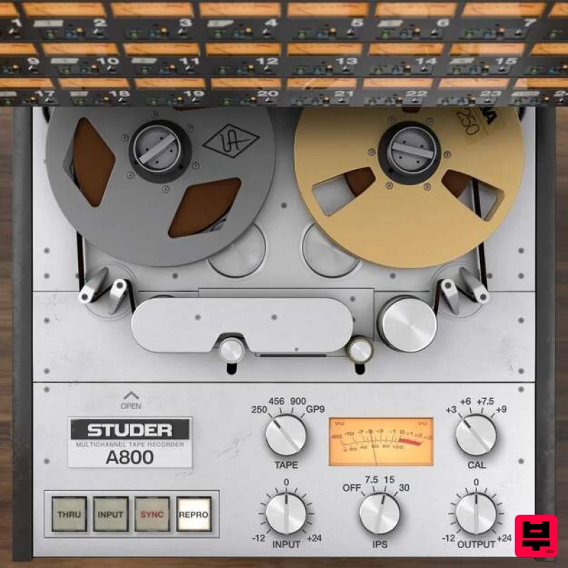 Universal Audio Studer A800 Tape Recorder - Tape Emulation