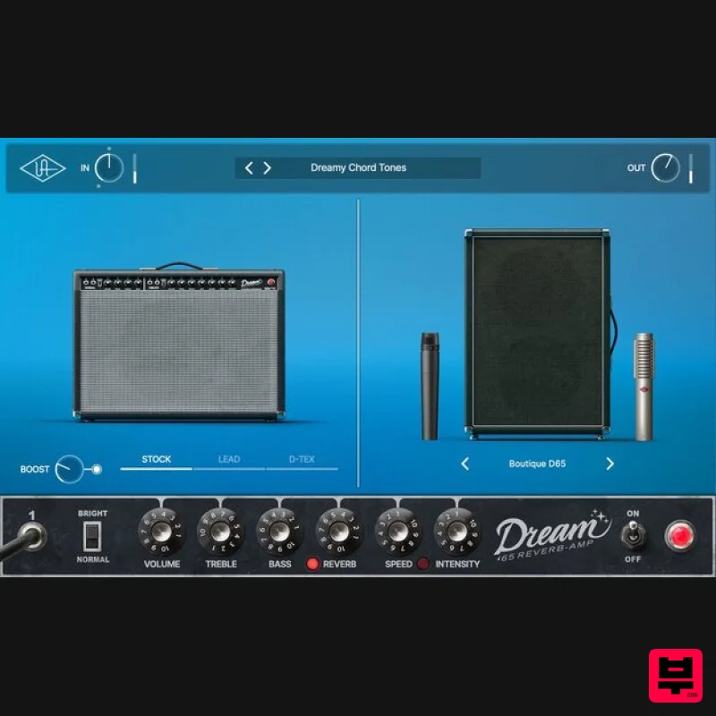 Universal Audio UAD Dream '65 Reverb Amp - Amp Simulator
