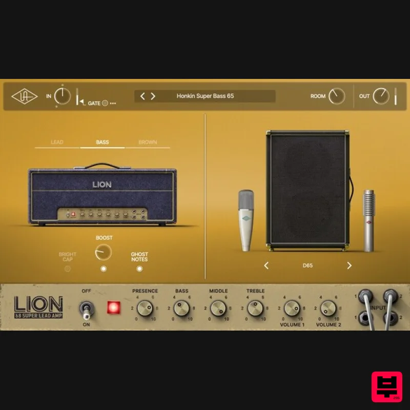 Universal Audio UAD Lion '68 Super Lead Amp - Amp Simulator