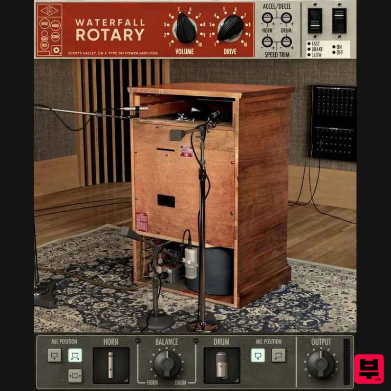 Universal Audio Waterfall Rotary Speaker - Amp Simulator