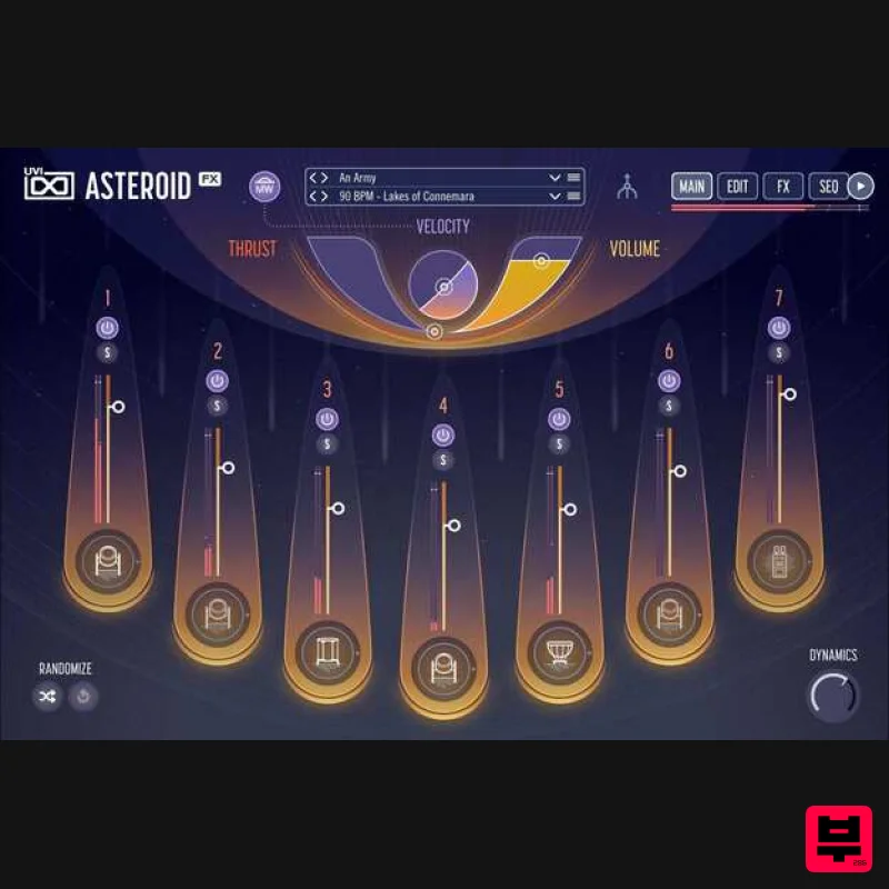 UVI Asteroid - Multi Effect