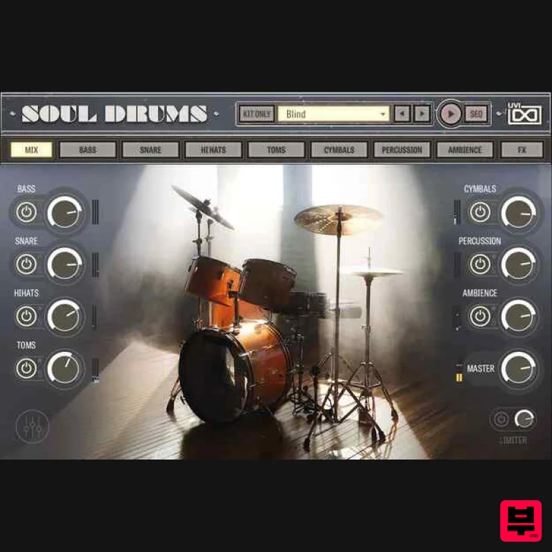 UVI Soul Drums - Virtual Instruments