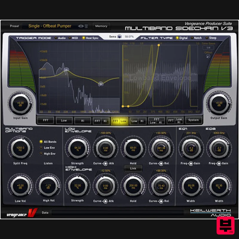 Vengeance Sound Multiband Sidechain3  - Compressor