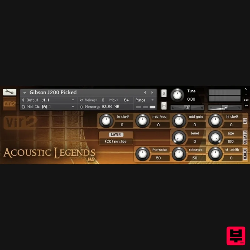 Vir2 Instruments Acoustic Legends HD - Kontakt Instrument