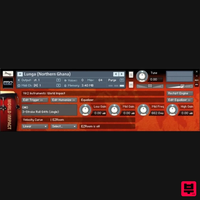 Vir2 Instruments World Impact: Global Percussion - Kontakt Instrument