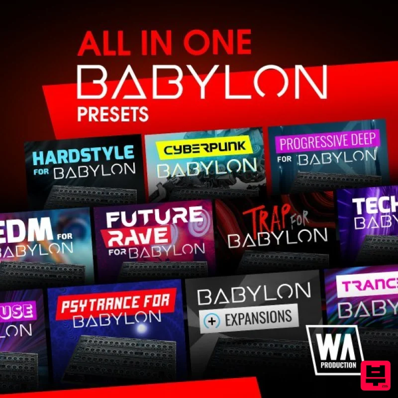 W. A. Production All In One: Babylon Presets - Synth Presets