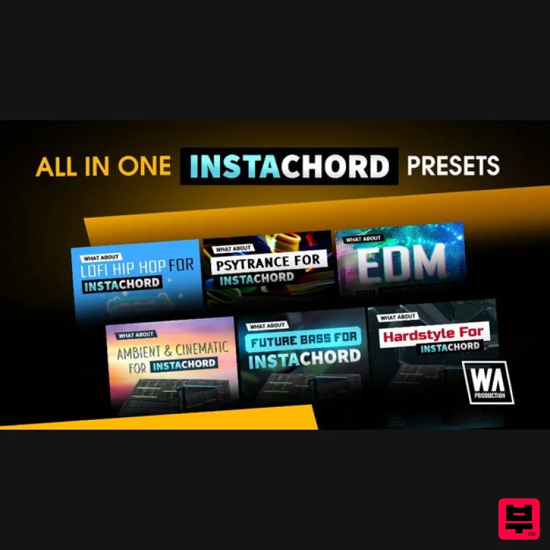 W. A. Production All In One: InstaChord 2 Presets - Synth Presets