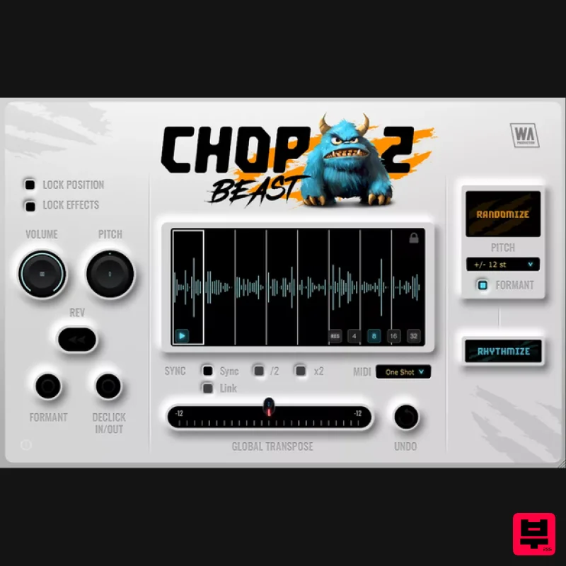 W. A. Production ChopBeast 2 Upgrade from v1 - Multi Effect