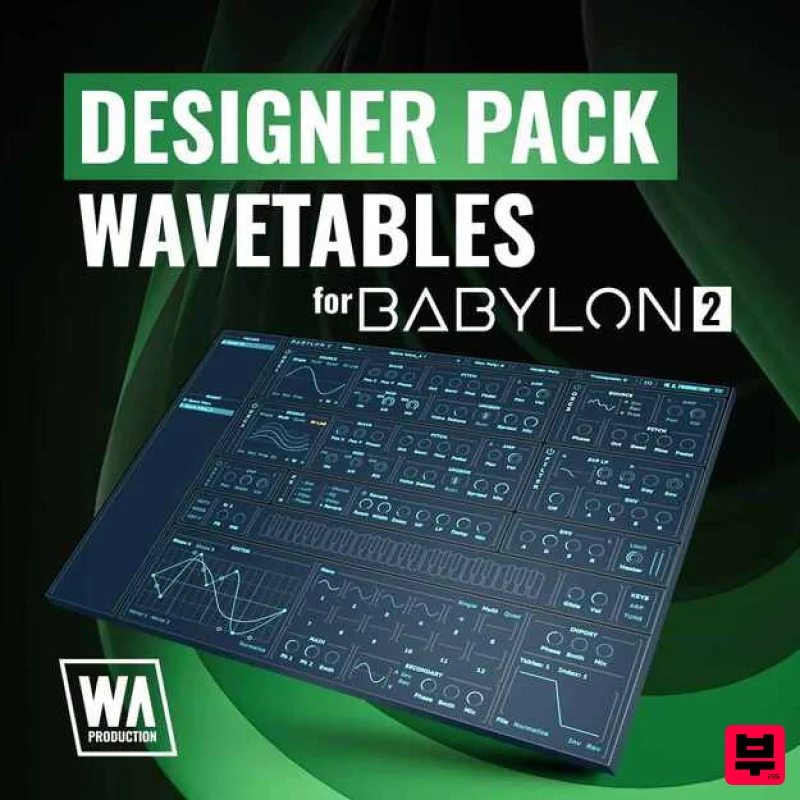 W. A. Production Designer Pack Wavetables for Babylon 2 - Expansion Packs