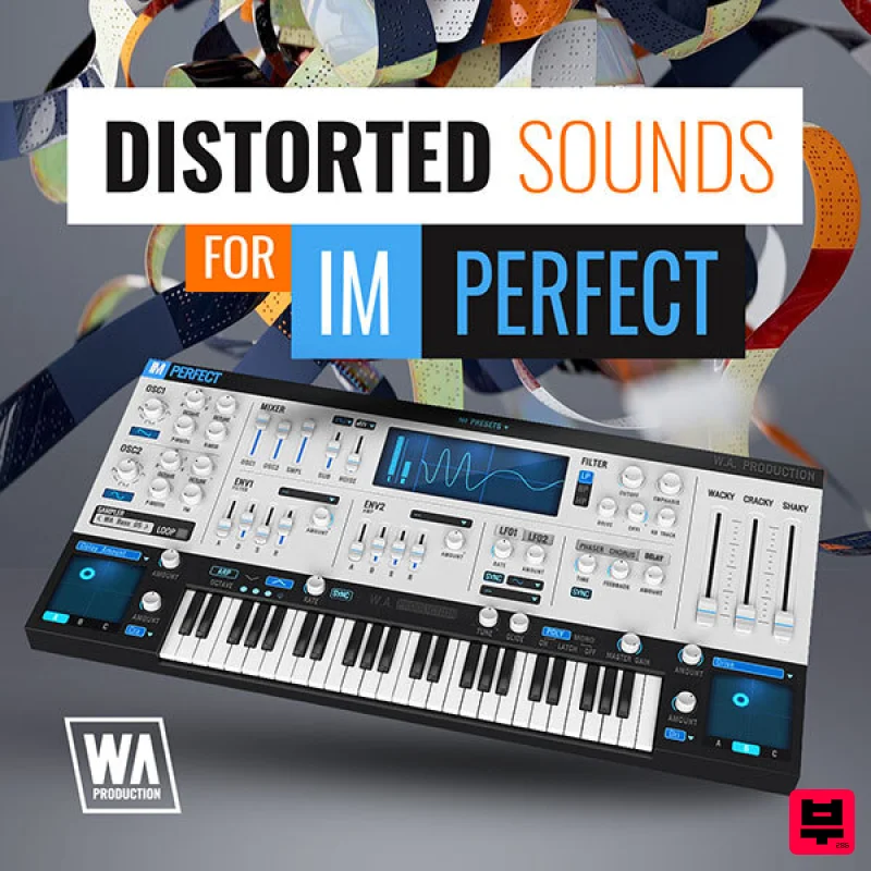 W. A. Production Distorted Sounds for ImPerfect - Synth Presets