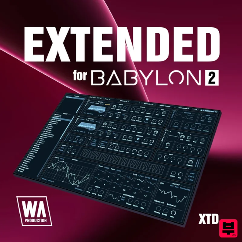 W. A. Production Extended for Babylon 2 - Synth Presets
