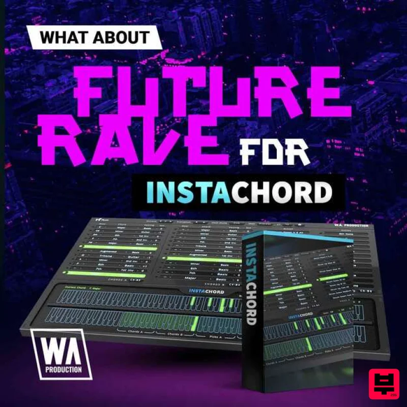 W. A. Production Future Rave for InstaChord - Expansion Packs