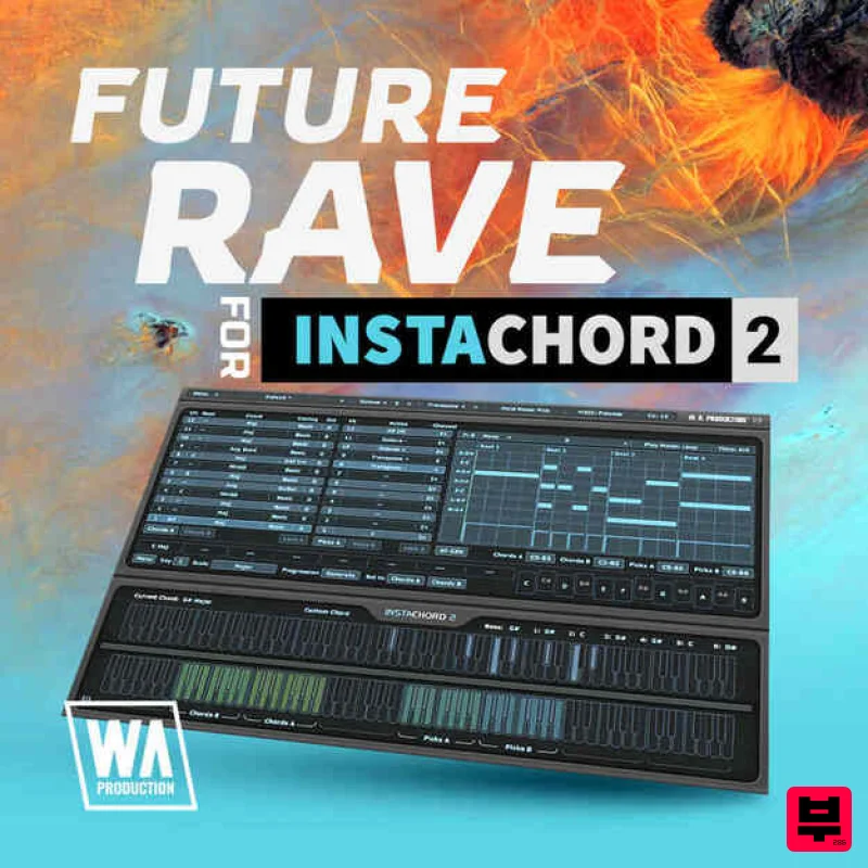 W. A. Production Future Rave for InstaChord 2 - Expansion Packs