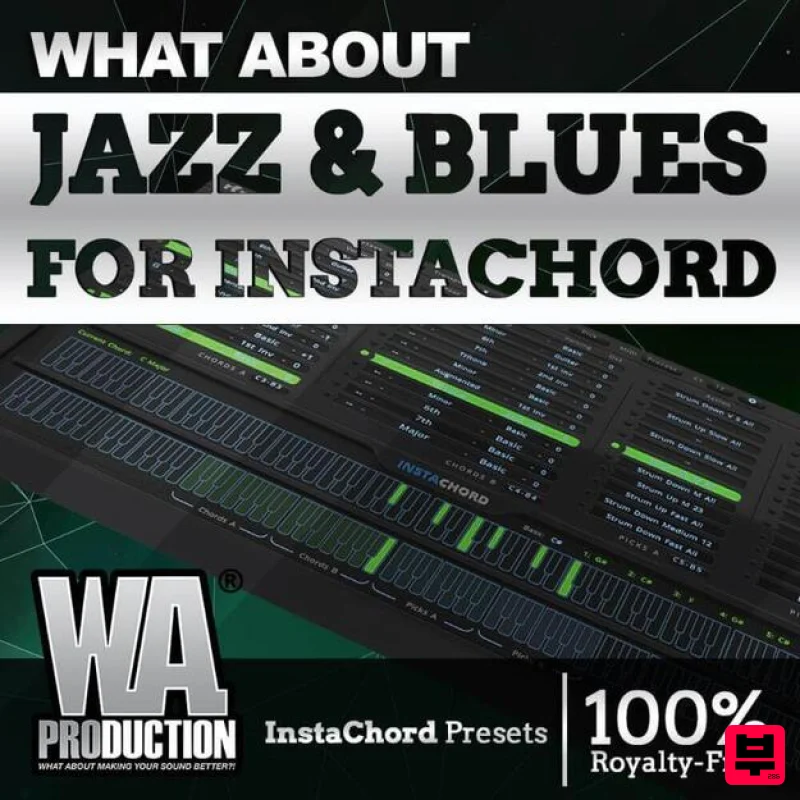 W. A. Production Jazz & Blues for Instachord - Expansion Packs