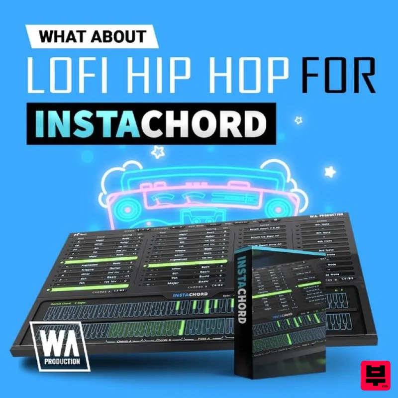 W. A. Production LoFi Hip Hop for Instachord - Expansion Packs