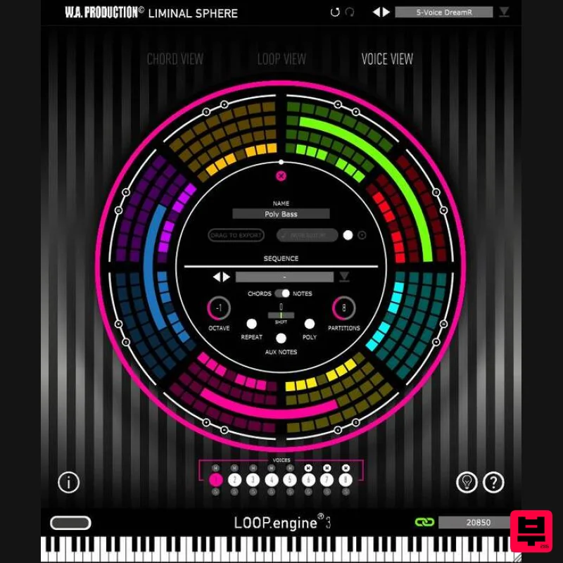 W. A. Production Loop Engine 3 Upgrade from Loop Engine 2 - Music Theory Tools