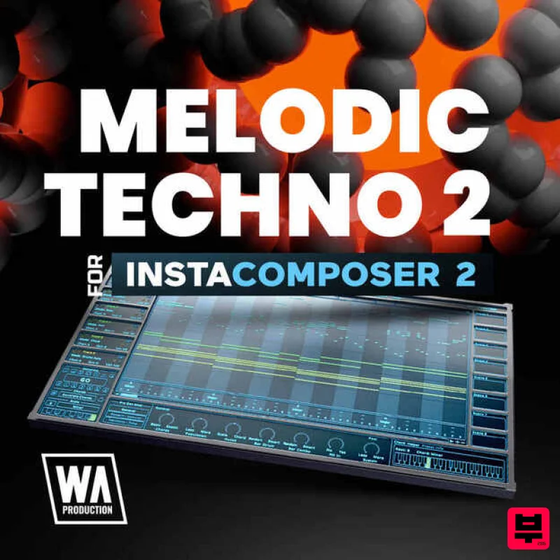 W. A. Production Melodic Techno 2 for InstaComposer 2 - Expansion Packs