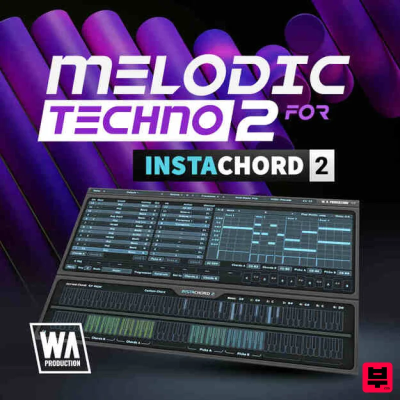 W. A. Production Melodic Techno for InstaChord 2 - Expansion Packs