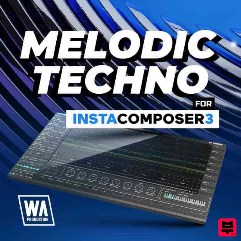 W. A. Production Melodic Techno for InstaComposer 3 - Synth Presets