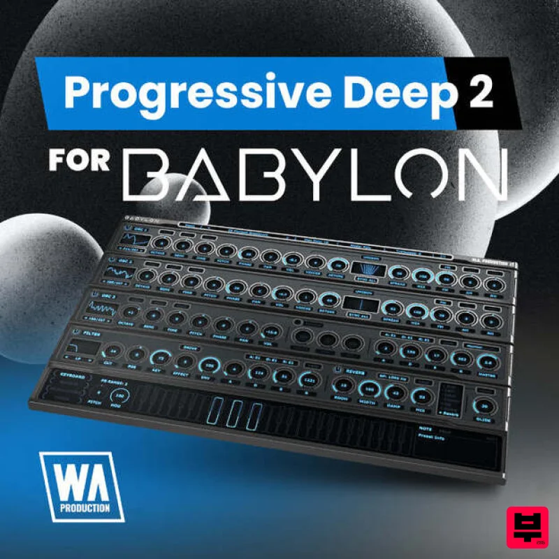 W. A. Production Progressive Deep 2 for Babylon 1 - Synth Presets