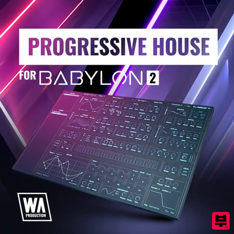 W. A. Production Progressive House for Babylon 2 - Synth Presets
