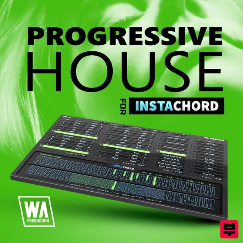 W. A. Production Progressive House for InstaChord & InstaChord 2 - Expansion Packs