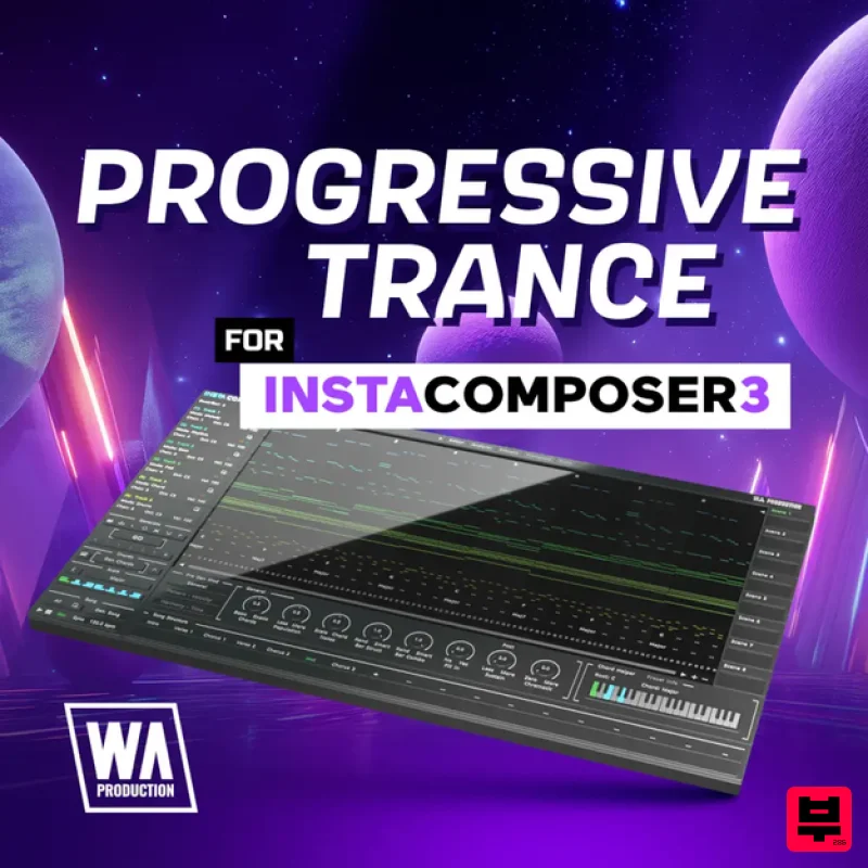 W. A. Production Progressive Trance for InstaComposer 3 - Synth Presets