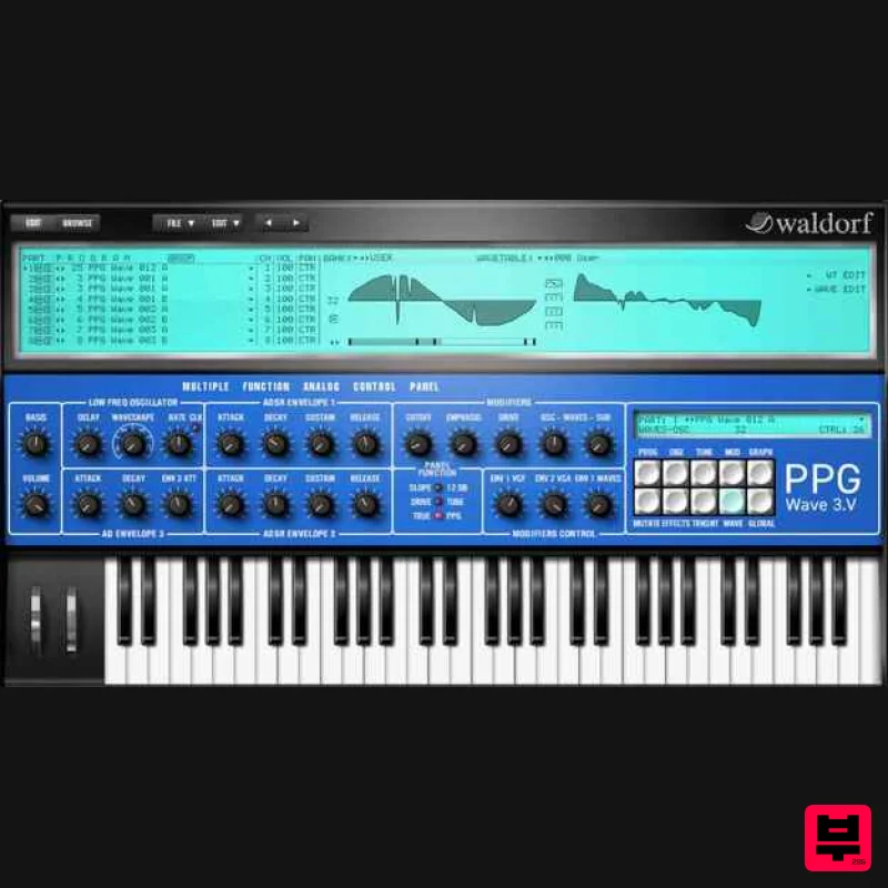 Waldorf PPG Wave 3.V Version 2 - Update - Synth