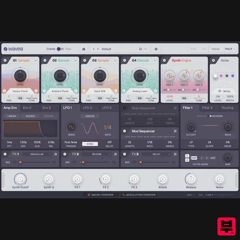 Wavea Flite Play - Sampler