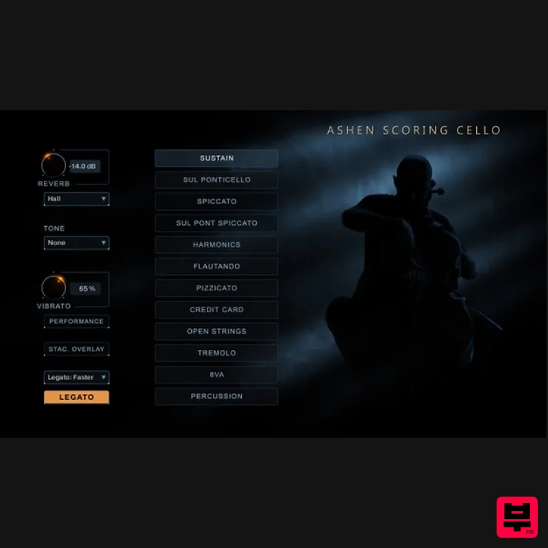 Wavelet Audio Ashen Scoring Cello - Kontakt Instrument
