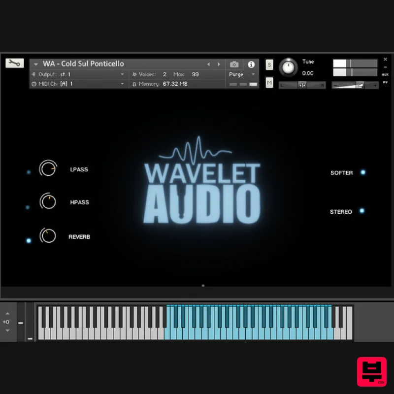 Wavelet Audio Cold Sul Ponticello - Kontakt Instrument