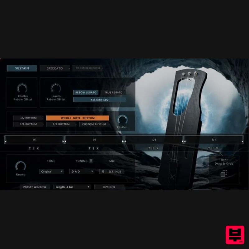 Wavelet Audio Edda - Professional Music Instrument Photo