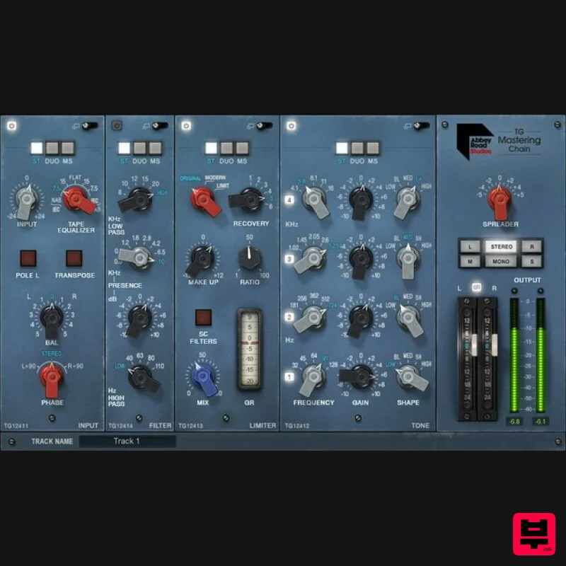 Waves Abbey Road TG Mastering Chain - Mastering