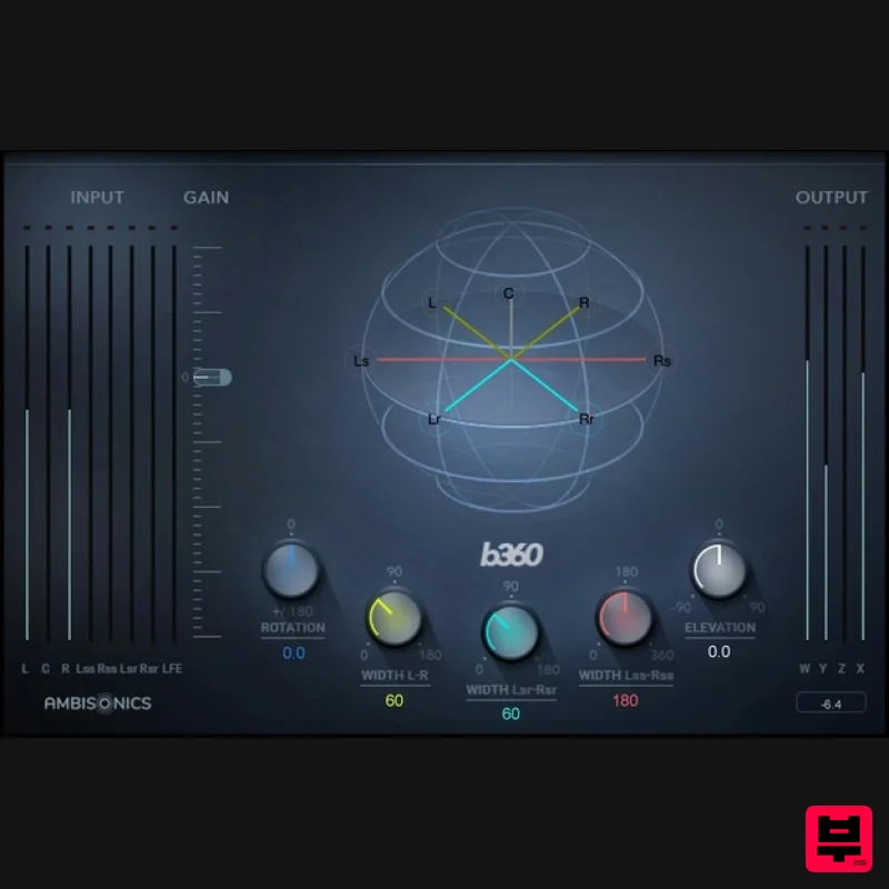 Waves B360 Ambisonics Encoder - Surround Tools